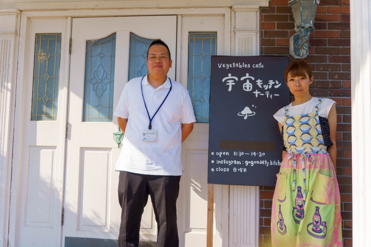 掛川みなみ商工会の池田さんと平松さん