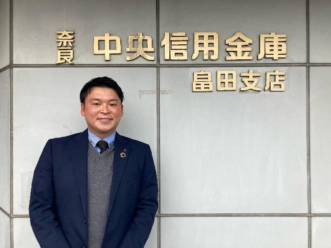 支援者　中川さんの笑顔の写真