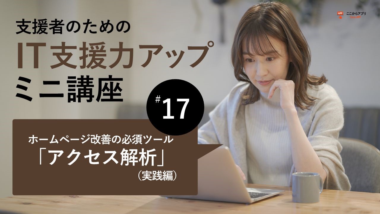 アクセス解析のデータ編