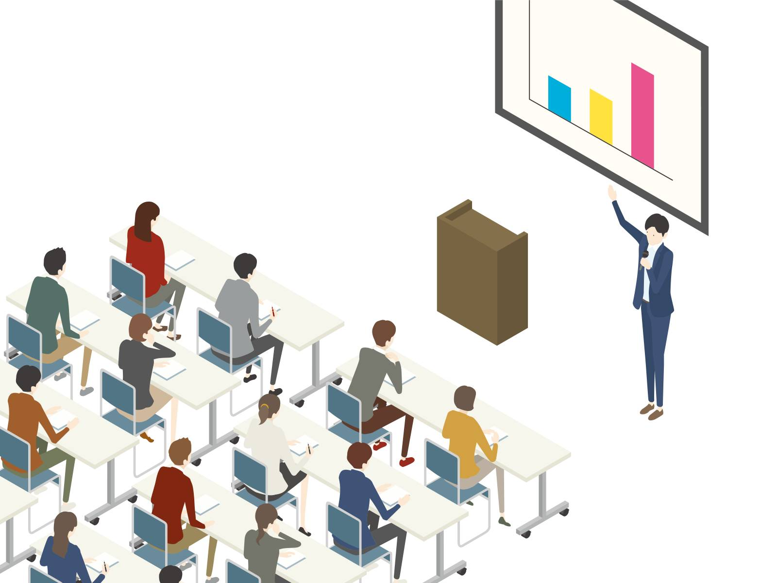 従業員への教育をイメージした画像