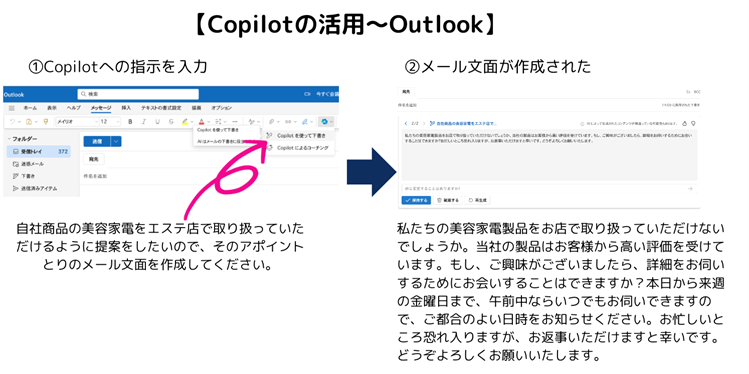 Copilotの活用～Outlook