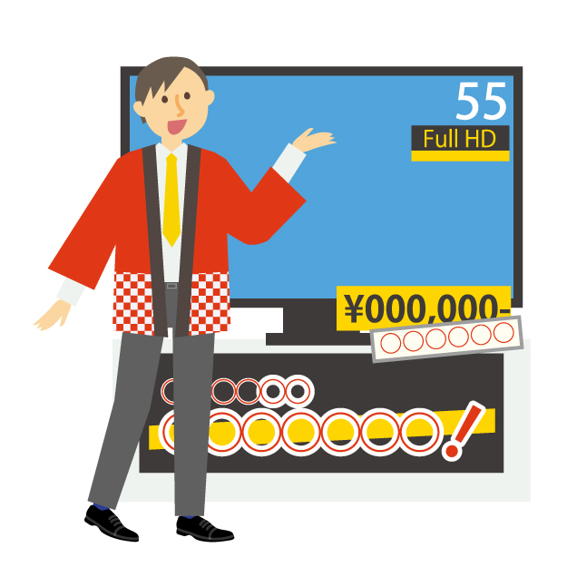 ネットのイベントで販売も行うライブコマースのイメージ画像